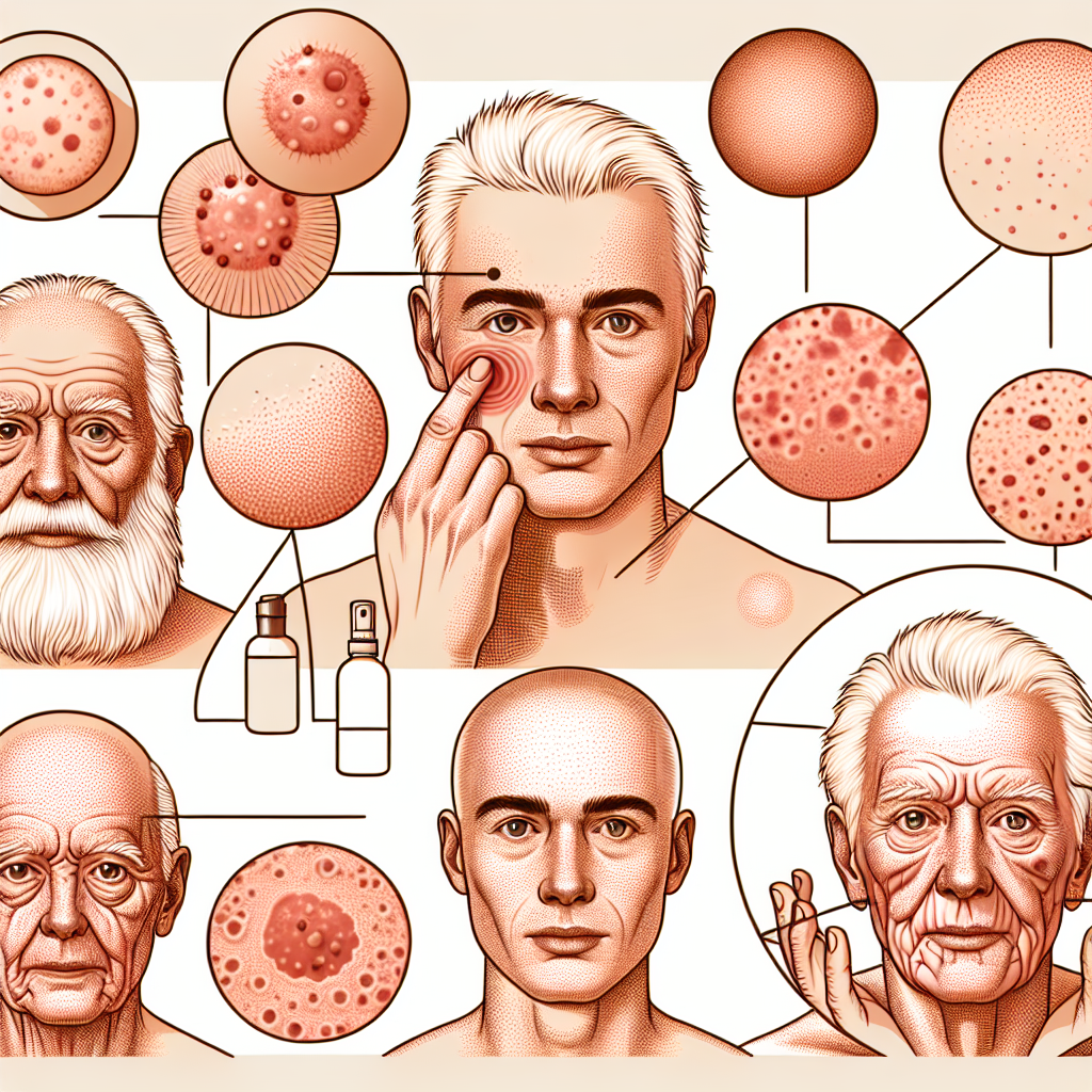 Sådan ser gammelmandspletter ud: En visuel guide
